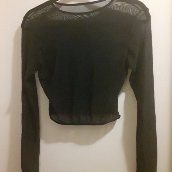 Small black mesh shirt - Picture 2 of 3